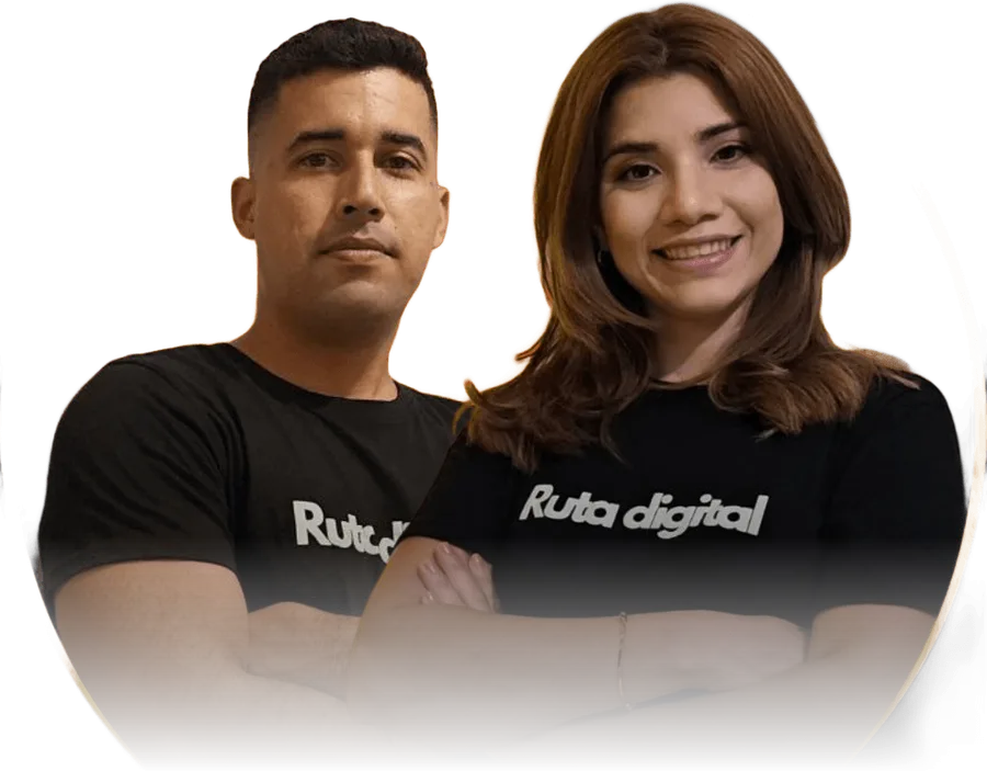 Lesner Barrera y Helene Mendoza