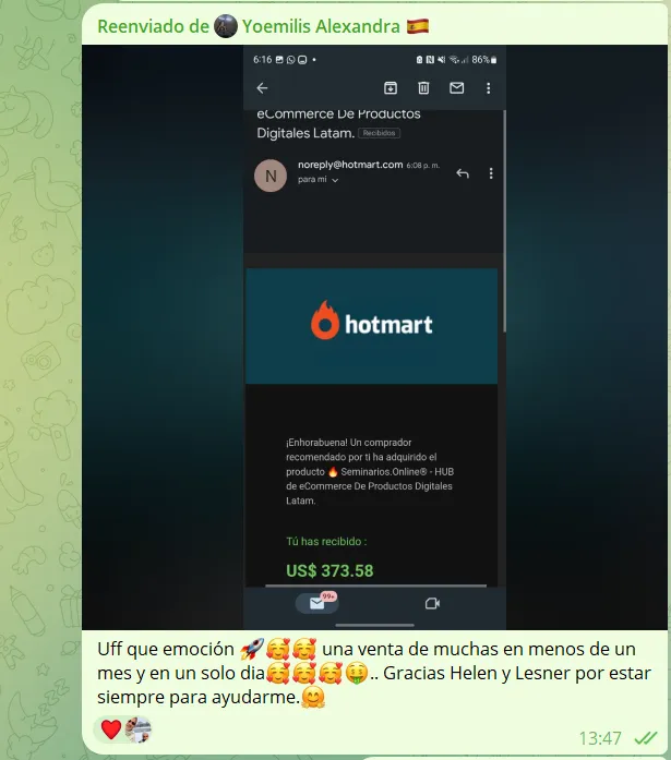 Captura de Yoemilis Alexandra